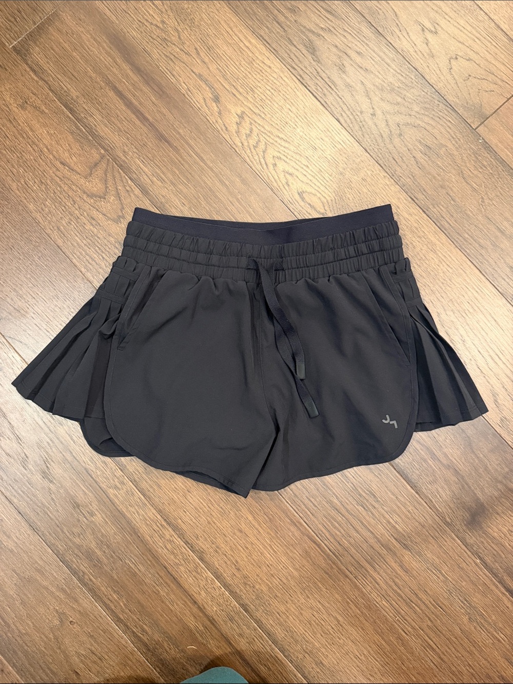 JoyLab Black Athletic Skort with Drawstring Waist Size Small - C11-626